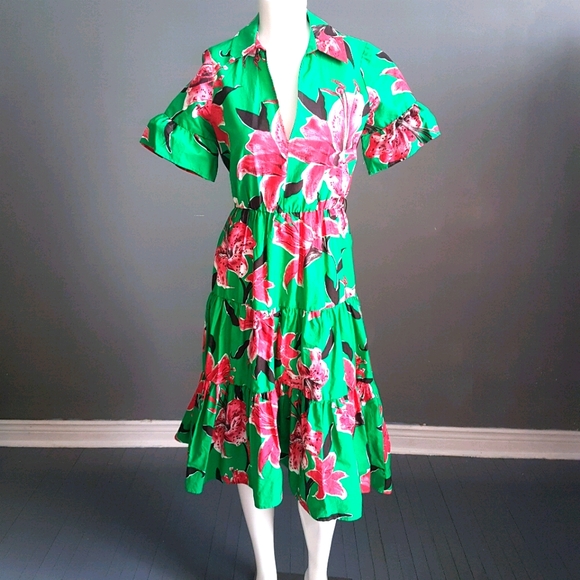 Zara Dresses & Skirts - 🌺Zara Floral Midi Dress🌺